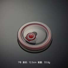 密封保鮮碗蓋子防漏不銹鋼陶瓷碗蓋微波爐專用加熱蓋PP含註硅膠, 4.75英寸 12cm, 1個