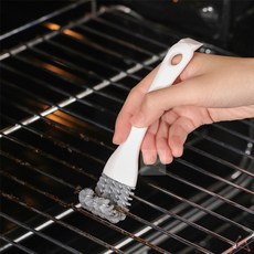 제이앤디디자인 그릴 청소 브러쉬 주방환풍기청소, 1개