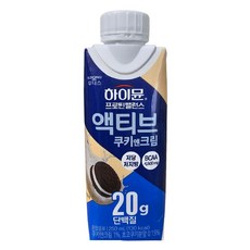 하이뮨 프로틴 밸런스 액티브 식물성 단백질 음료, 250ml, 1개