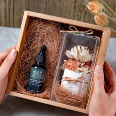癒森林 THE FOREST 香氛擴香花禮盒 (含30ml 香氛油), 1組, 薰衣草森林
