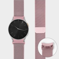 티엑스엘엑스 갤럭시워치 원터치 밀레니즈 루프 스트랩, 핑크