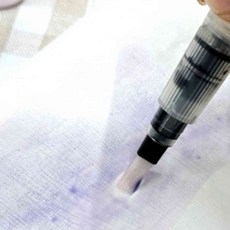 수채화 워터브러쉬 납작 물붓 수채화붓 물붓펜 워터붓