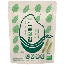 에코맘의산골이유식 산골쌀참, 시금치, 25g, 4개