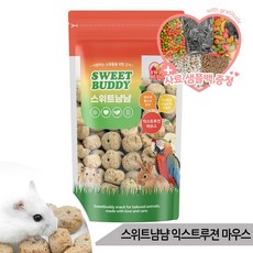 스위트냠냠 익스트루젼 마우스 햄스터 이갈이 사료, 1개
