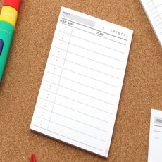 퐁치셀 일정관리 점착메모지