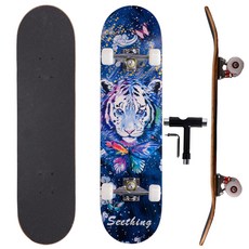 vigvitspo스케이트보드, 1개, 호랑이