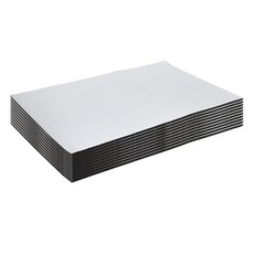 Uxcell 10mm 394mil 10.76/21.52/32.29sqft 자동차 내비게이션 히트 사운드 데드너 절연 매트 406832, 197 mil, 10.8 sqft, 10.8제곱피트