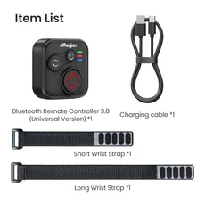 aMagisn 블루투스 리모컨 3.0 유니버설 셔터 (인스타360 AcePro Go Ultra 고프로13 12 11 DJI 6 5 4 나노, 01 Remote Control 3.0