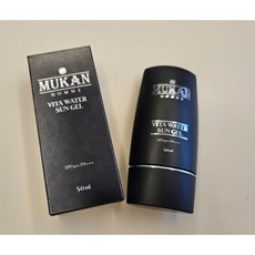 무칸 남자 비타워터 선젤 선크림 SPF50+ PA+++ 자외선차단, 50ml, 4개
