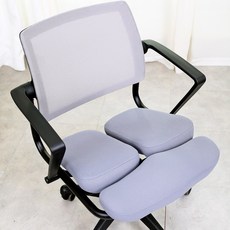 노바디체어 K-36 허리편한 책상의자, 그레이