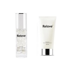 Relove 淨柔白桃 EX版 私密賦活晶球凝露 30ml 傳明酸 水潤緊緻 氨基酸, 1件, 白桃晶球EX版*1+胺基酸120ml*1