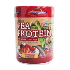 FUSION DIET SYSTEMS 豌豆蛋白全穀沖泡粉 草莓脆餅蛋糕口味, 492g, 1個