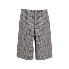 꼼 데 가르송 중고 타탄 패턴 카프리 팬츠