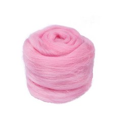 Fenrry 48 색 5g/10g/20g/50g 양모 펠트 섬유 소프트 로빙 양모 섬유 DIY 공예 바늘 Felting 재료 초보자를위한 도구, S19, 50 그램