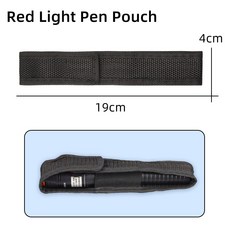 광섬유 도구 키트 절단 칼 보관 가방 빈 두꺼운 내마모성 설치 및 유지 보수, 04 Red light pencil Bag