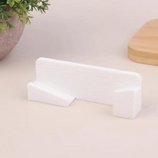 플라스틱 버니어 캘리퍼 홀더 공구 정리대 벽걸이형 캐디 줄자 차고 작업장 보관 랙, 1개, 5. 1Pcs White
