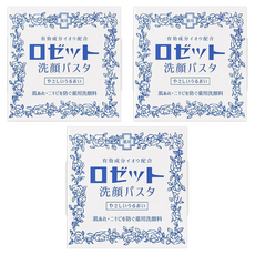 로제트 세안 파스타 부드러운 모이스처 패밀리 사이즈, 90g, 3개