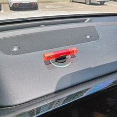 차량용 긴급 재난 비상 탈출망치 벨트 커터 거치대 장식, 1개