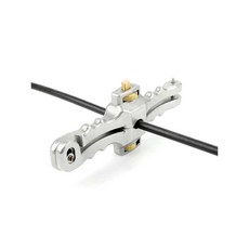 탈피기 피복 절단기 전선 스트리퍼 광케이블 펜치 스트리핑 도구 케이블 클램프, 1. 옐로우) 10-25mm, 1개