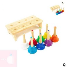 PH 음악치료악기 어린이핸드벨 핸드벨연주 거치대세트, 1개