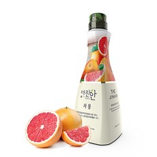 더진한 자몽 농축액, 1.5kg, 9개