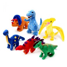 공룡 티라노사우루스 애착 인형 솜인형키트, 스테고사우르스, 1개