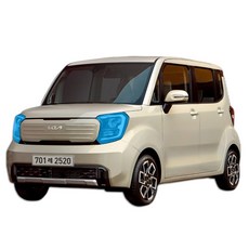 스킨엑스 더 뉴 레이 페이스리프트 (2) 헤드라이트 PPF 차량보호필름, 1개