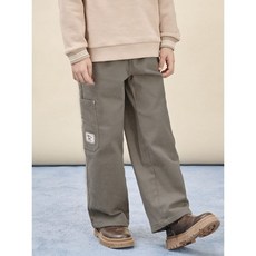 매장정품 빈폴 키즈 BEANPOLE KIDS 기모 포켓 우븐 겨울 팬츠 - 베이지 243746