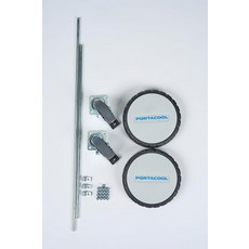 Portacool CSTR0008K Apex 캐스터 키트 증발식 쿨러 교체 부품 표준