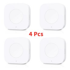 Aqara 창문 온도 습도 인체 모션 물 침수 ZigBee 진동 센서 스위치 HomeKit 용 스마트 홈, [05] 4 Pc Wireless switch