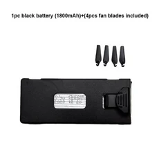 블랙 리튬 배터리 3.7V1800mAh 대용량 범용 윈드 블레이드 USB 충전 케이블 E88 e88PRO E99 E525 S89, 10 1, 10 1