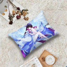 쿠션 커버 직사각형 베개 히트 제품 편안하고 침구 파티 선물, 1. 3