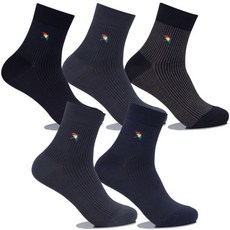 아놀드파마 남자정장양말 5켤레 HM003 단목 장목 면양말 구두양말 2882264