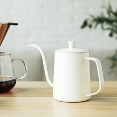 KALDIN 咖啡手沖壺 600ml, 象牙白, 1入