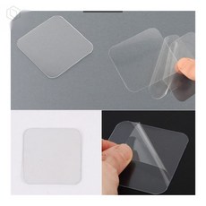 사각 투명 양면 접착패드 벽면부착
