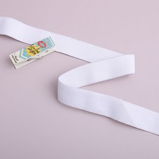 짱패브릭 20mm 코메즈밴드 고무줄 허리 고무밴드 허리밴드 바지밴드, 화이트, 10개