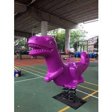 동물 용수철 흔들말 퍼플 미사일 접이식 매화 발코니, 모델 16