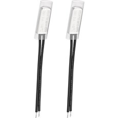 리파워 KSD9700 NO 45C 온도 조절 스위치 조절기 열 보호 - 일반 개방250V 5A금속2Pcs, 50C