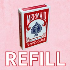 Mermaid Ocean Back Playing Cards Anniversary 2.0 Refill 簡子製造 台灣製, 1個