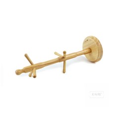 경희의마실 원목 머그컵걸이 컵정리대, 브라운, 1개