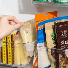 냉장고 수납 칸막이 다용도 분리대 주방 냉장고 정리 칸막이 용품 플라스틱 수납함 투명 소품