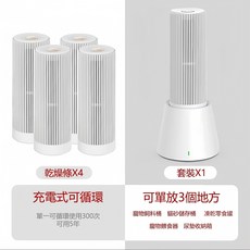Hysure 寵物食品乾燥器 充電式循環除濕, TopX乾燥器套裝+TopX乾燥條*4