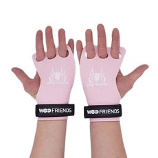 와드프렌즈 스파이더그립2 S버전 3구 크로스핏 그립 헬스장갑 좌우세트 + 시그니처 메쉬백, 핑크, 1개
