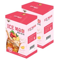 지노 아이스 복숭아13g 100개입 2개, 13g