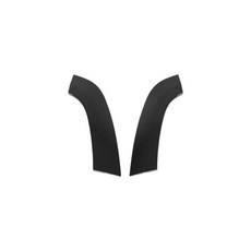 트랙호크하이 알티튜드서밋 리어 휠 교체 부품 글로시 블랙, 기본, 1개, 2. A Pair