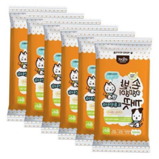안심 강아지 세척물티슈 40매 애견위생 손발엉덩이깨끗 손발깨끗 간편 산책후 x6, 본상품