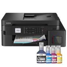 brother MFC-T930DW 威力印第四代大連供 雙面商用無線傳真事務機, T930DW(含2黑3彩墨水瓶), 加購1組4色墨水