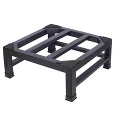 모어담 받침대 세탁기 건조기 지지대 프레임 하부, 1개, F. 특두꺼운 검정 45x45x0 cm