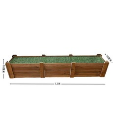 인조 대나무 조화 파티션 가림막 화분세트, 1개, 120cm 탄화목 베이스