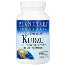 Planetary Herbals Full Spectrum™ 칡 120정 Herbals (플래니터리 허벌), 120 개, 1개